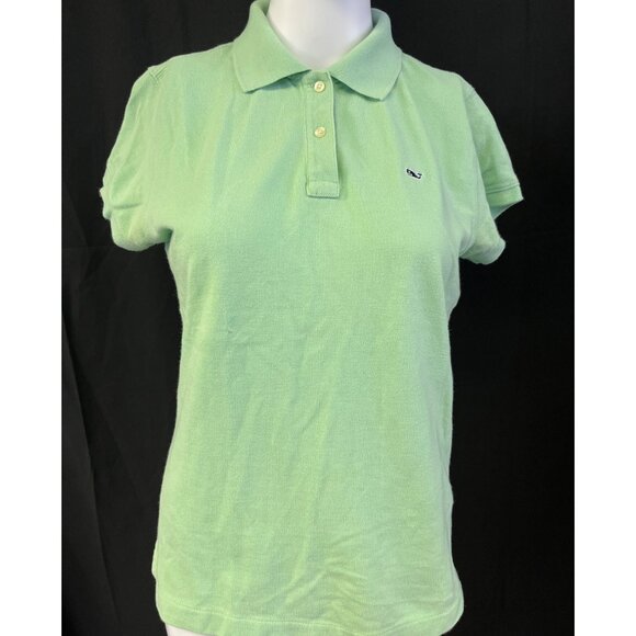 Vineyard Vines Women's Mint Green Shirt/Polo Sz S SKU 4077 - Picture 1 of 10